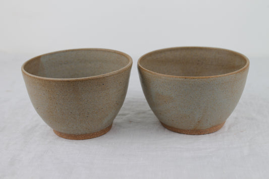 Pair of Small Bowls in Stone