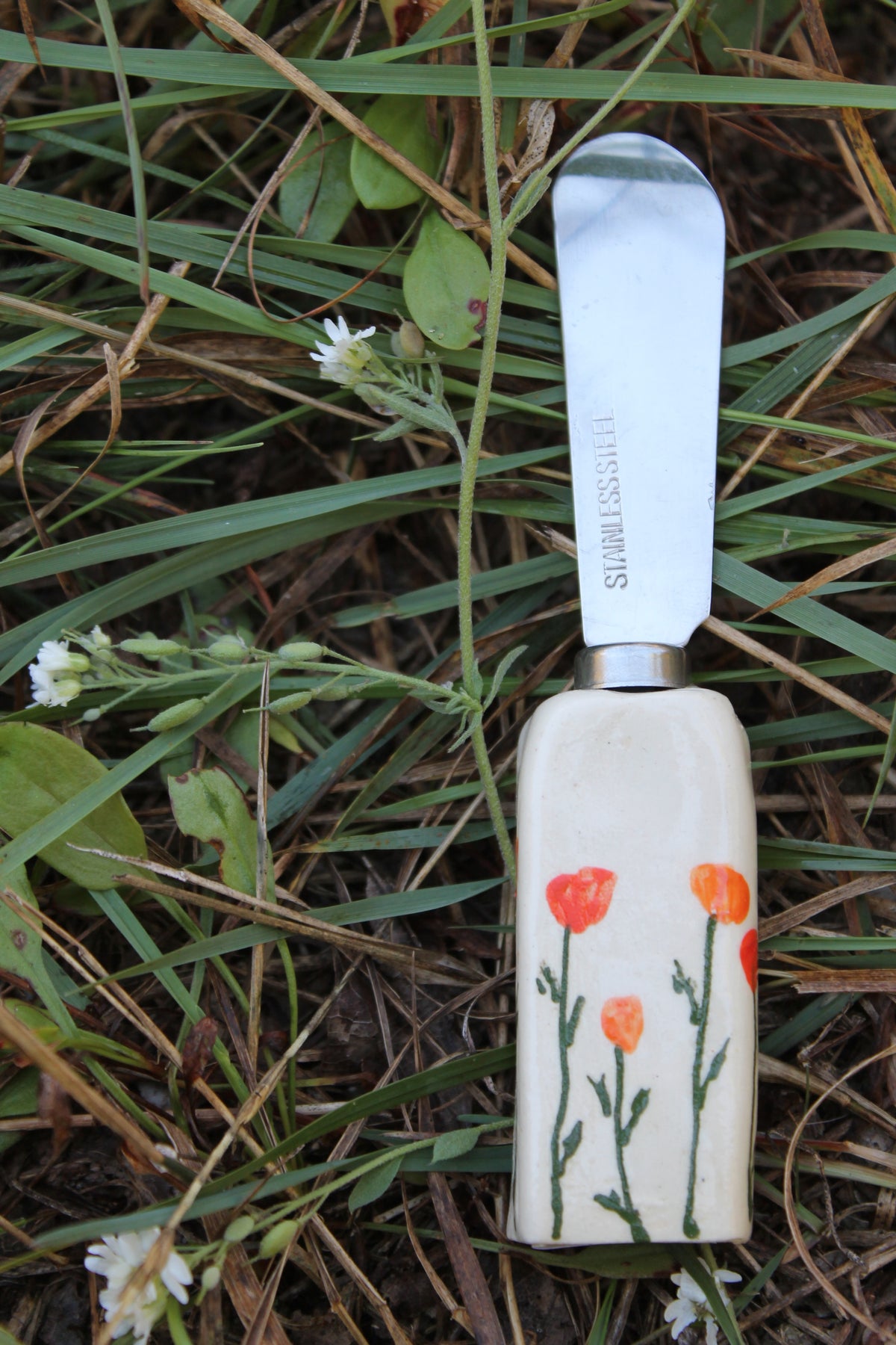 Poppy Cheese Knife