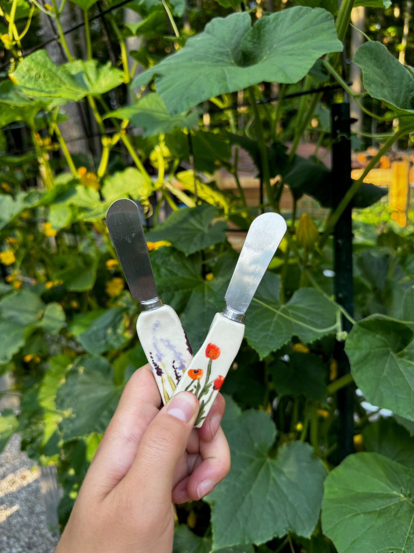Poppy Cheese Knife