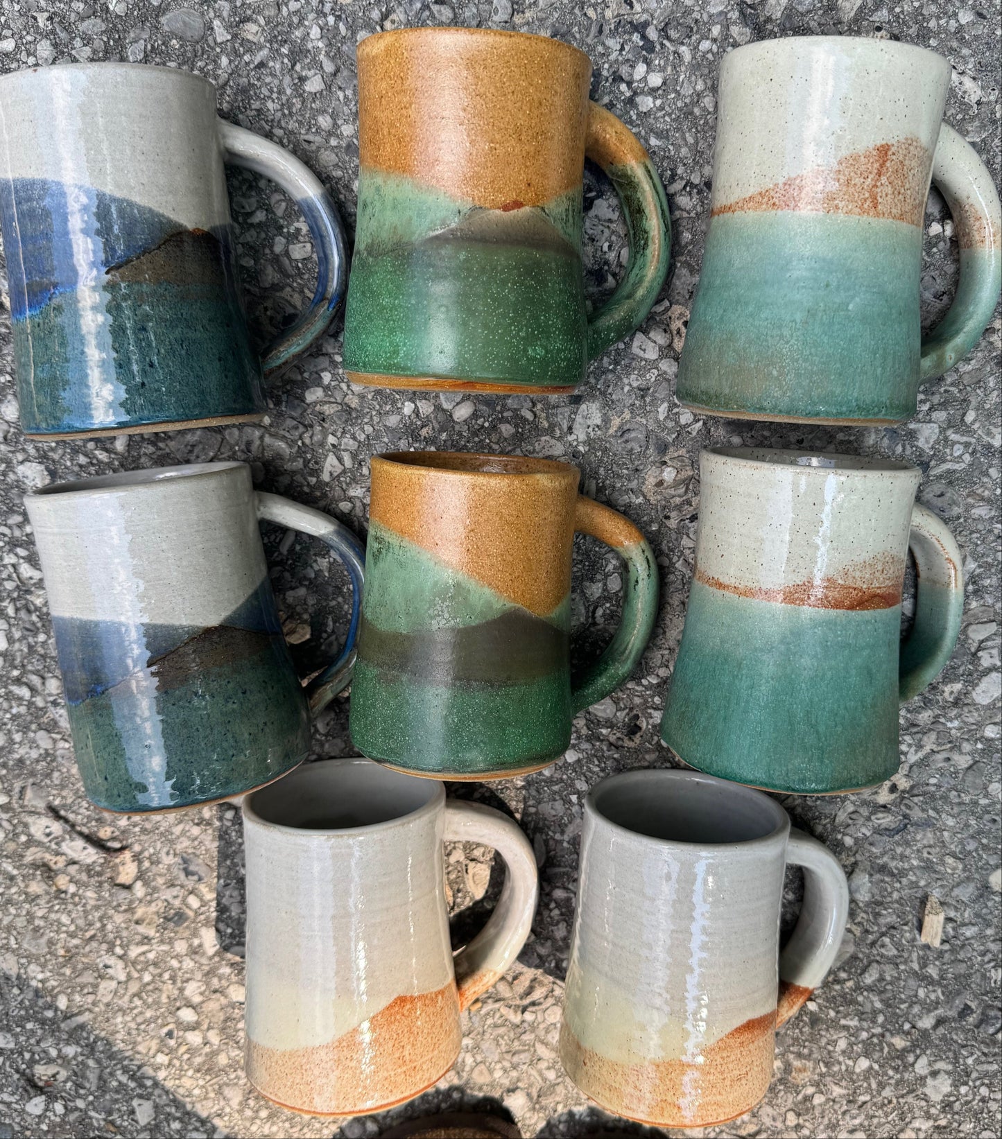 Dark Blue Lake mug