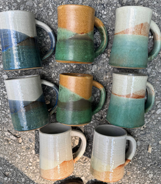 Dark Blue Lake mug