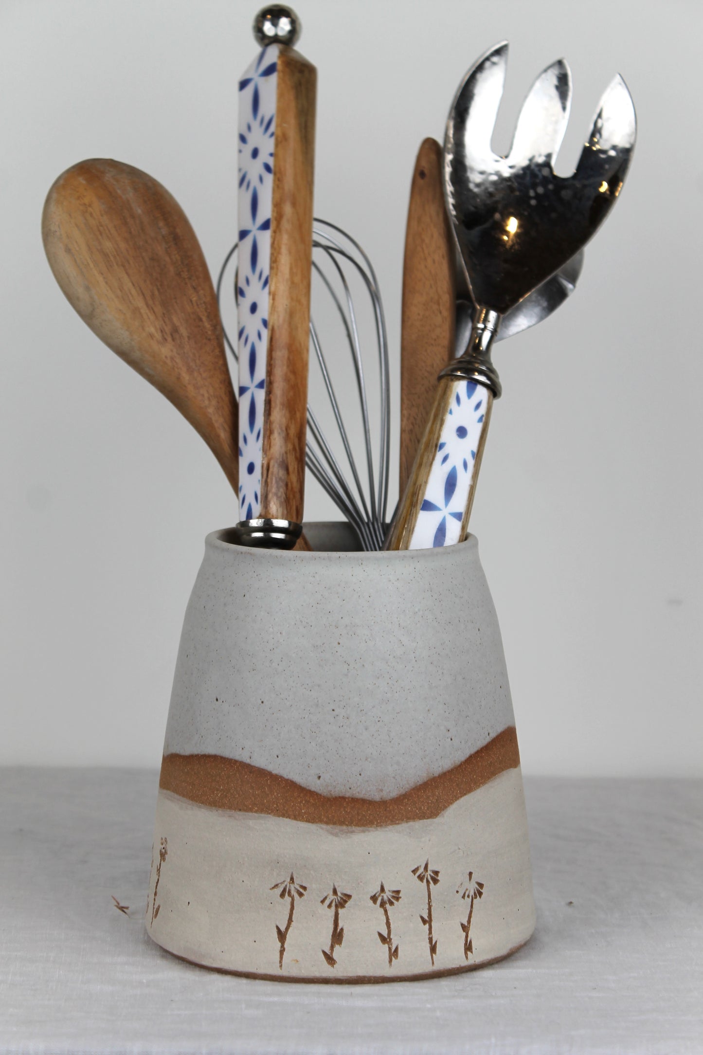 Meadow Vase in Ivory