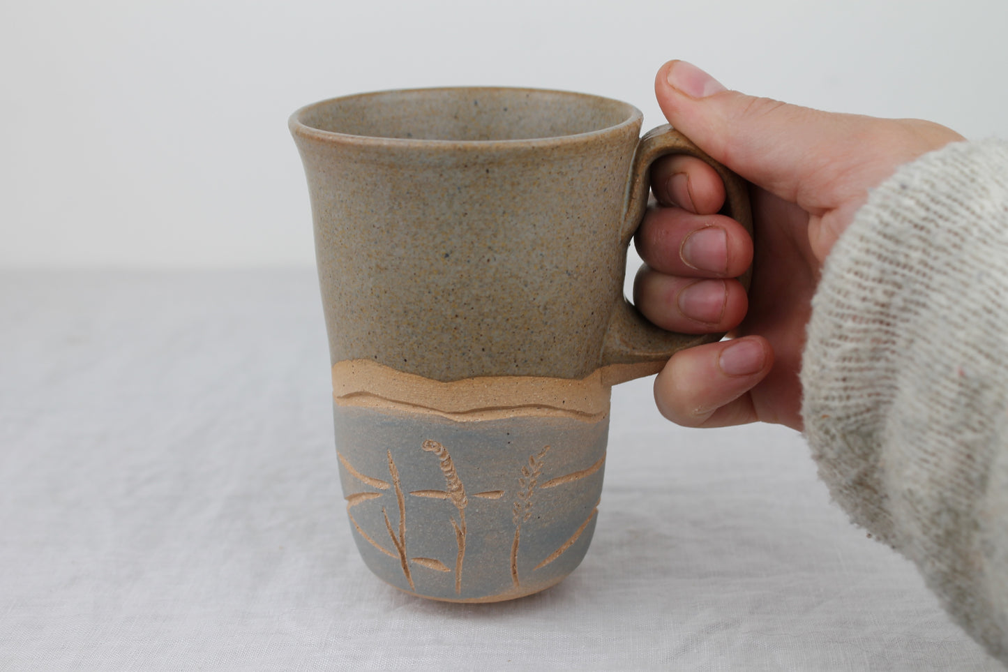 Meadow Travel Coffee Cup in Stone