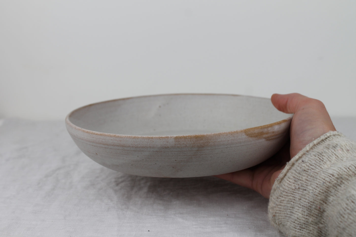 Pasta Bowl in Ivory