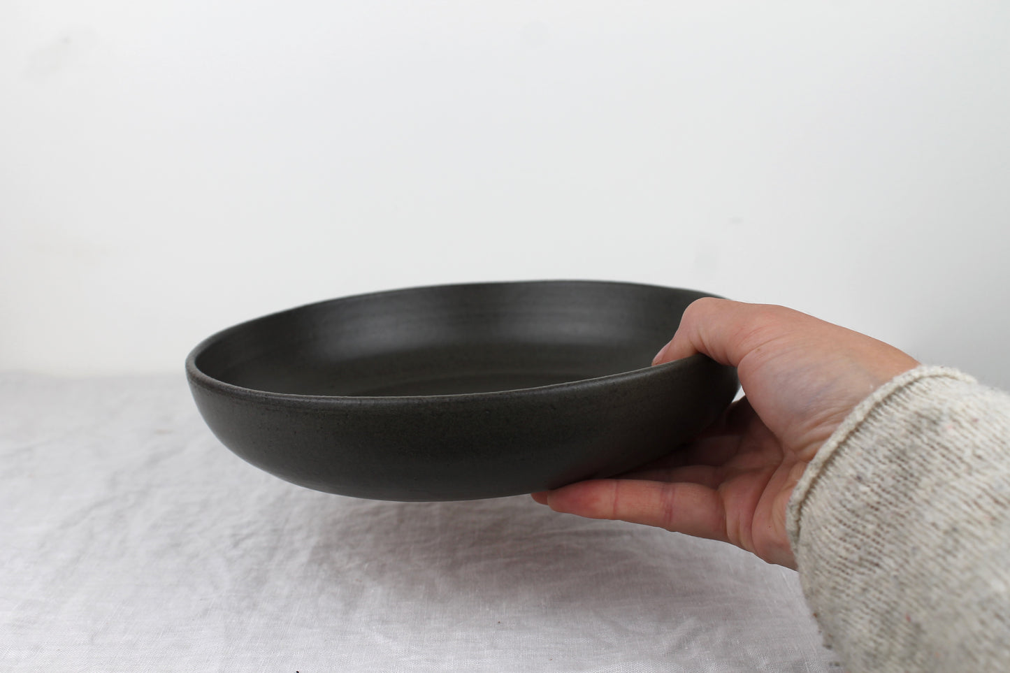 Pasta Bowl in Charcoal