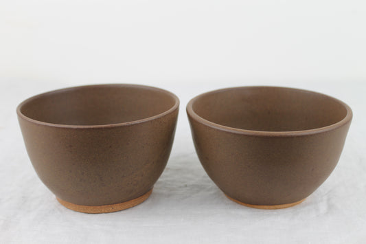 Pair of Small Bowls in Bronze