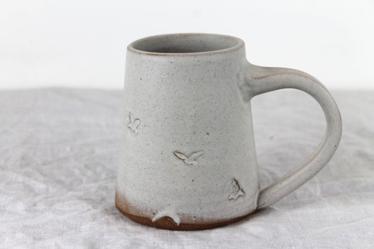 Bird Mug in Ivory
