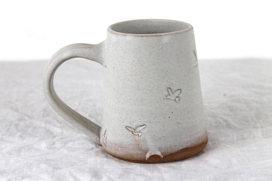 Bird Mug in Ivory
