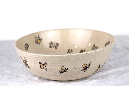 Butterfly Bowl in Glossy White No. 1