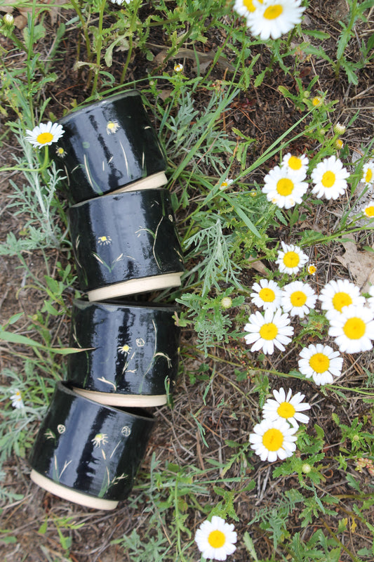 Daisy Stacking Cups Set of Two