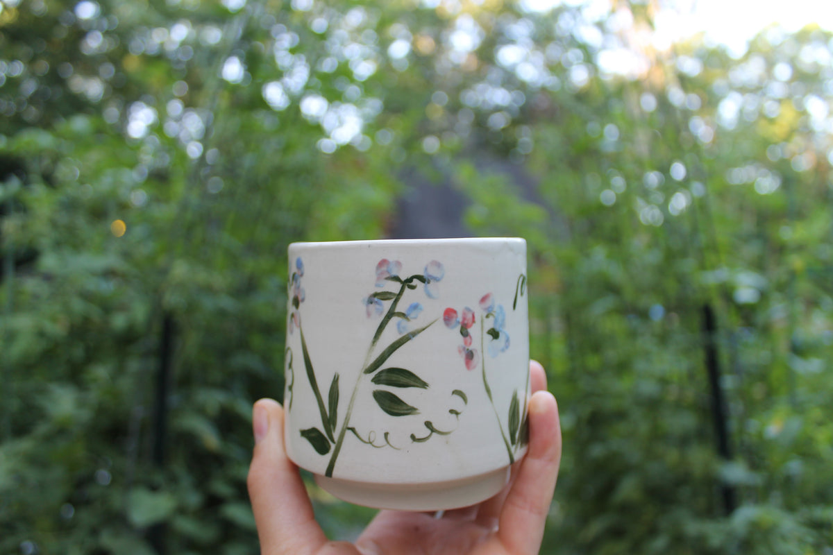 Sweet Pea Stacking Cups Set of 2